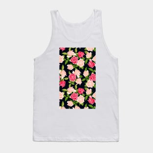 Colorful Abstract Beautiful Floral Pattern Artwork Tank Top